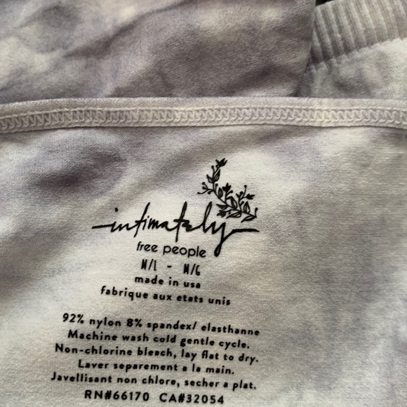 SOLD NEW Free People skinny strap seamless brami - Picture 5 of 6